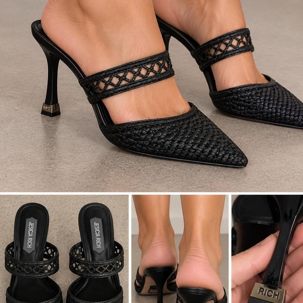 Jessica rich black heels